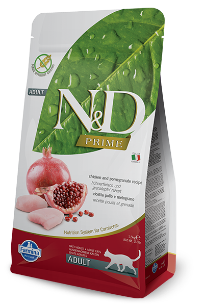 Farmina Natural & Delicious Prime Chicken & Pomegranate Adult Cat Food