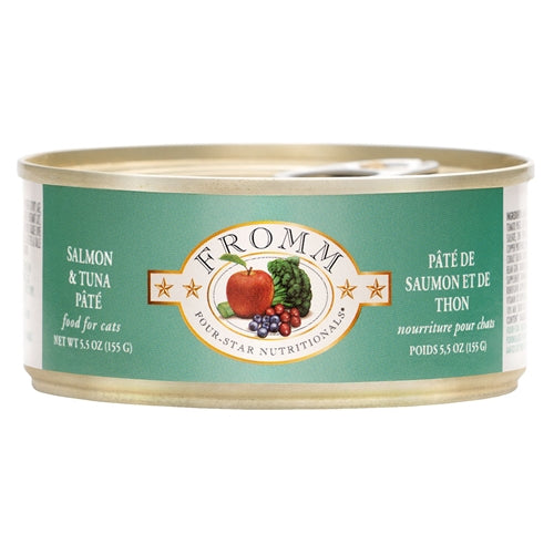 Fromm Four-Star Nutritionals Salmon & Tuna Paté Food for Cats