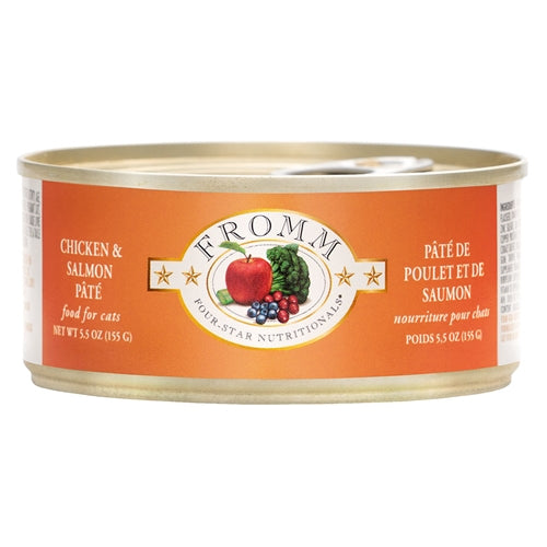 Fromm Four-Star Chicken & Salmon Paté Food for Cats