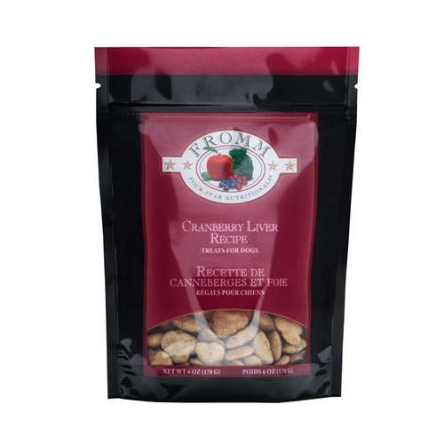 Fromm Four-Star Cranberry Liver Recipe Treats for Dogs