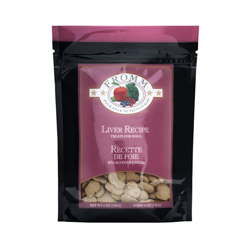 Fromm Four-Star Nutritionals Liver Recipe Treats for Dogs