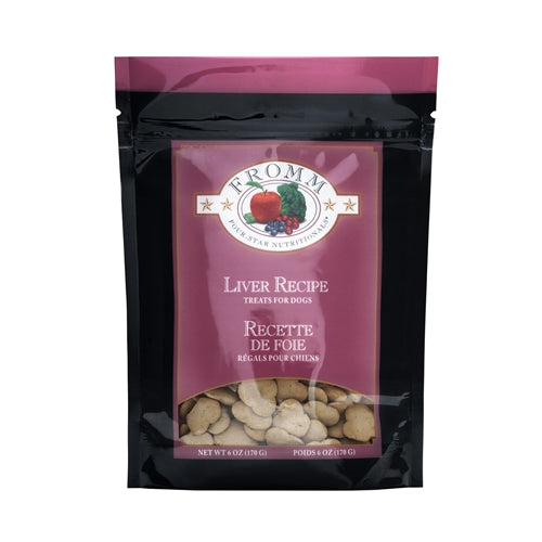 Fromm Four-Star Liver Recipe Treats for Dogs