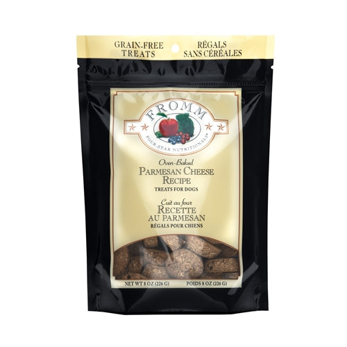 Fromm Four-Star Nutritionals Oven-Baked Parmesan Cheese Recipe Treats for Dogs