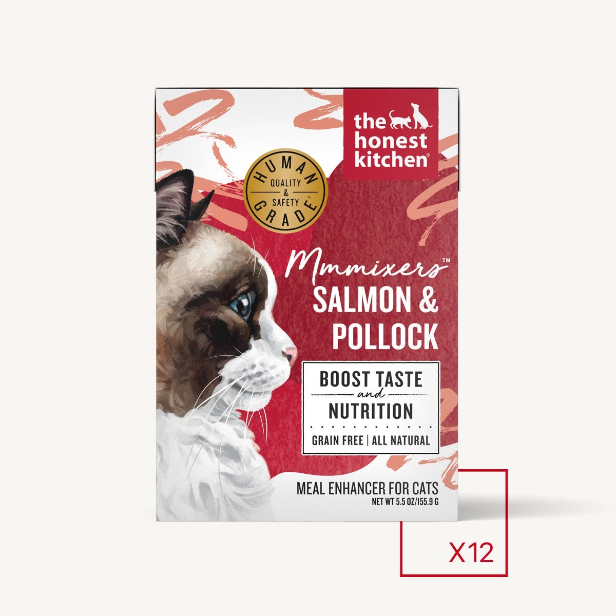 The Honest Kitchen Mmmixers Salmon & Pollock Topper for Cats