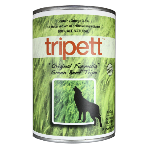 Tripett Orginial Formula Green Beef Tripe Canned Dog Food