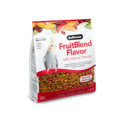 ZuPreem FruitBlend Flavor with Natural Flavors Medium Birds