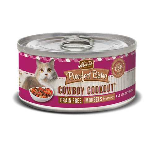 Merrick Purrfect Bistro Cowboy Cookout Cat Cans