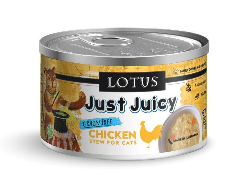 Lotus Cat Grain-Free Just Juicy Chicken Stew
