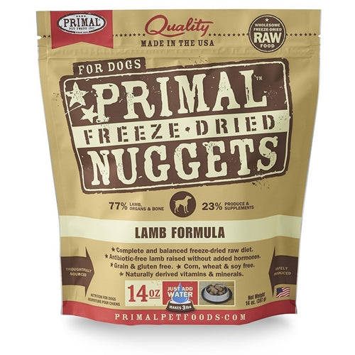 Primal Freeze Dried Lamb Formula for Dogs