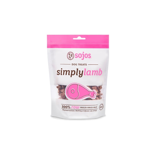 Sojos Simply Lamb Freeze Dried Dog Treats