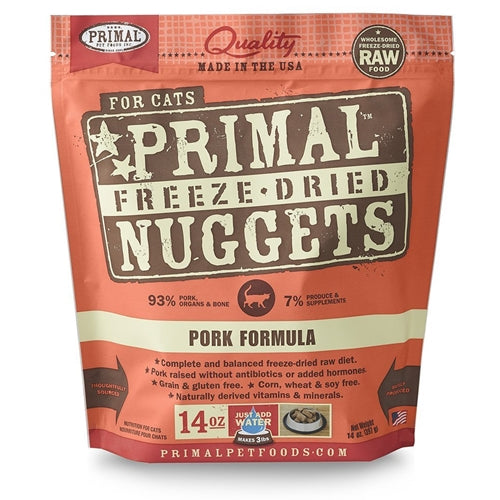 Primal Freeze Dried Pork Formula for Cats