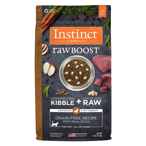 Nature's Variety Instinct Raw Boost Duck Cat Food