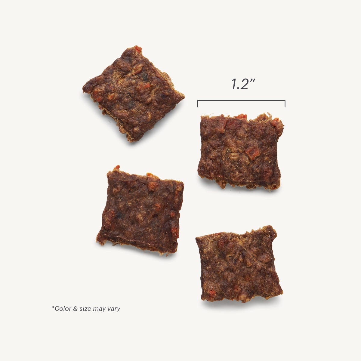 The Honest Kitchen Beef Recipe With Carrots & Apples Jerky Harvest Mini Bars