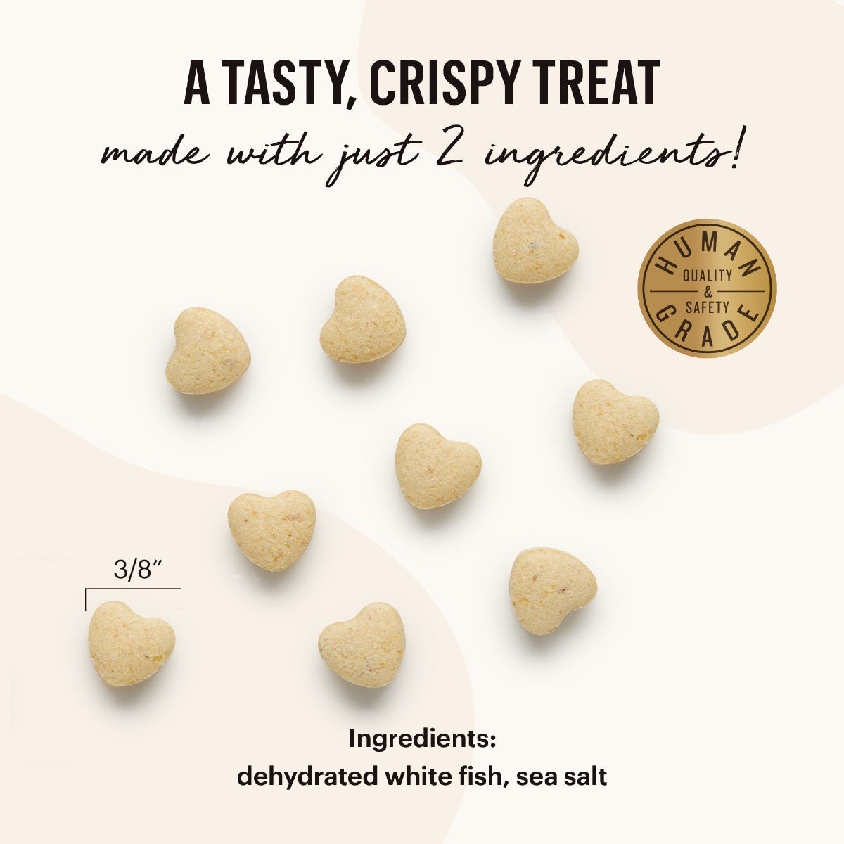 The Honest Kitchen Smittens: Heart-Shaped Whitefish Treats for Cats