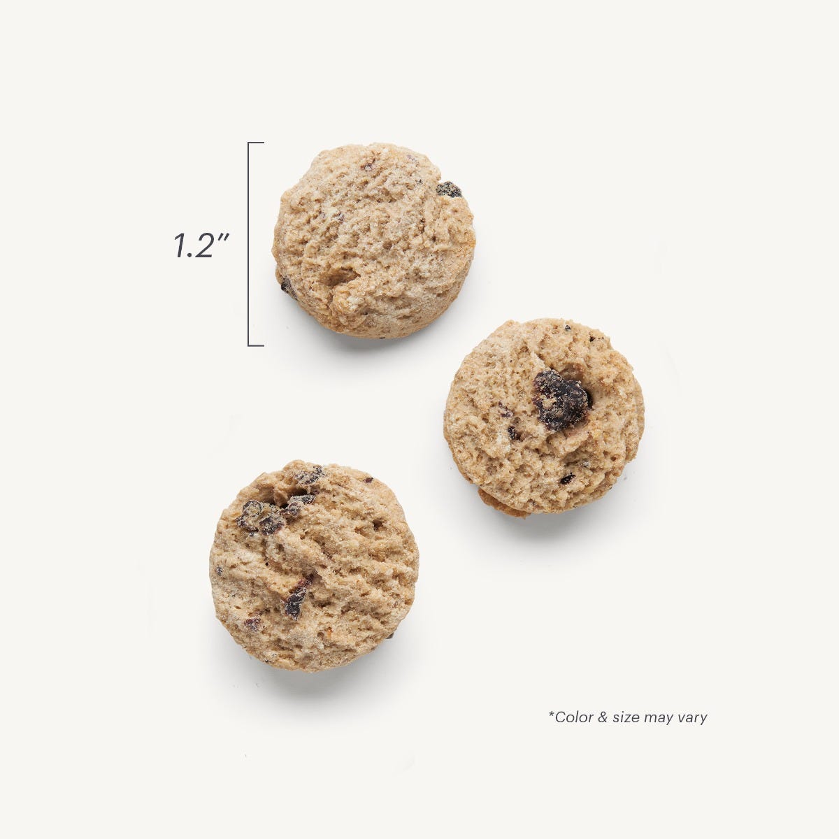 The Honest Kitchen Slow Baked with Blueberries & Vanilla Goat's Milk N' Cookies For Dogs