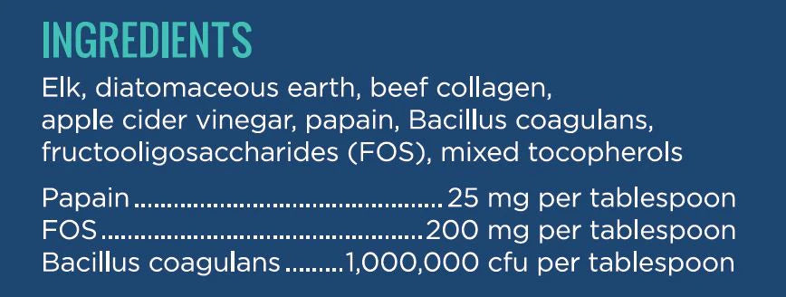Dr. Tim's Elk Probiotic Topper