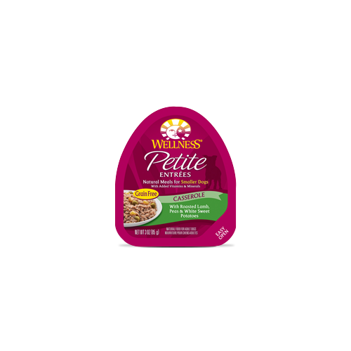 Wellness Petite Entrees Lamb and Peas Casserole Dog Formula
