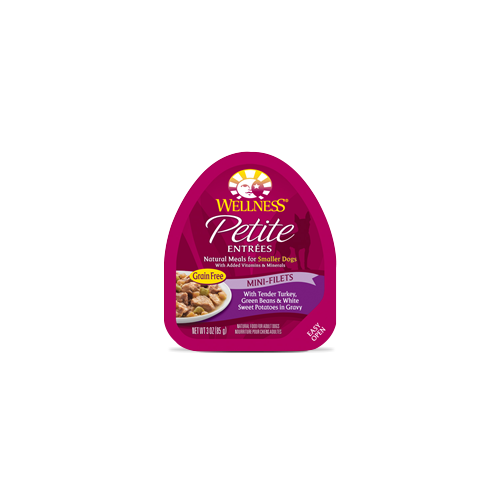 Wellness Petite Entrees Turkey and Green Beans Mini Fillets Dog Formula