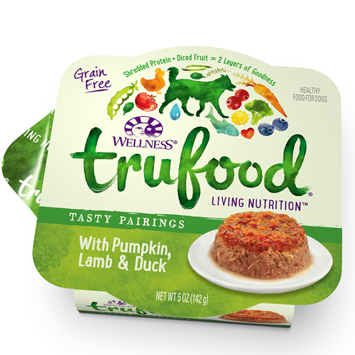 Wellness TRUFOOD Tasty Pairings Pumpkin, Lamb & Duck Adult Dog Formula