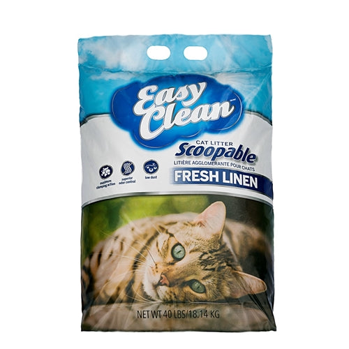 Pestell Easy Clean Clumping Cat Litter with Fresh Linen Scent