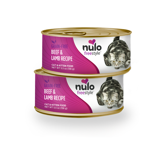 Nulo FreeStyle Grain Free Beef and Lamb Pate Canned Cat Food