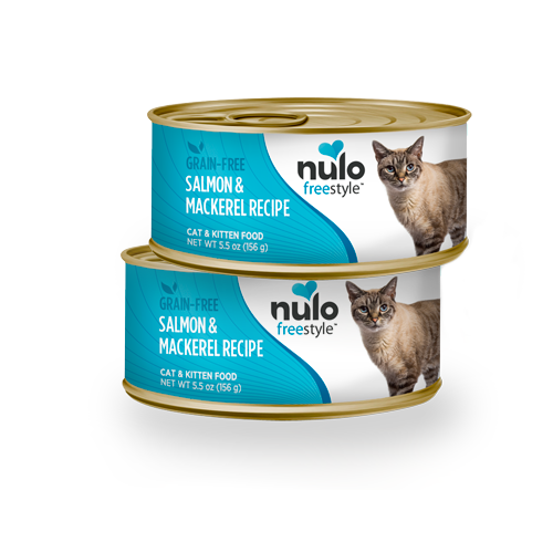 Nulo FreeStyle Grain Free Salmon and Mackerel Pate Canned Cat Food