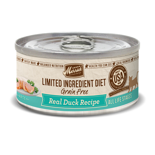 Merrick LID Duck Recipe Canned Cat Food