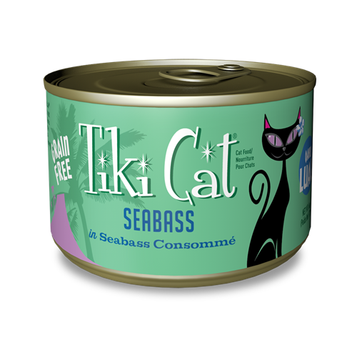 Tiki Cat Seabass Canned Cat Food