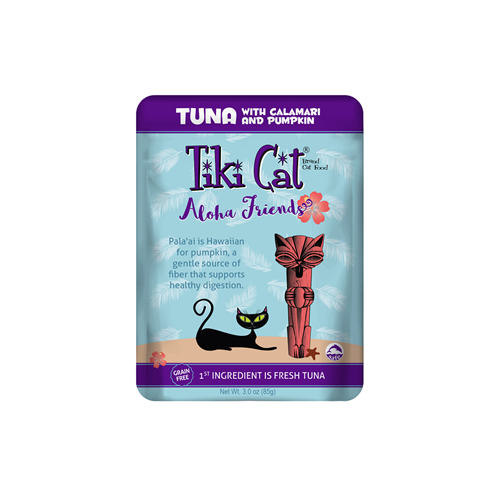 Tiki Cat Aloha Friends Tuna with Calamari & Pumpkin Canned Cat Food