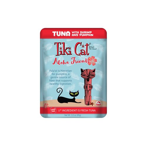 Tiki Cat Aloha Friends Tuna with Shrimp & Pumpkin Canned Cat Food