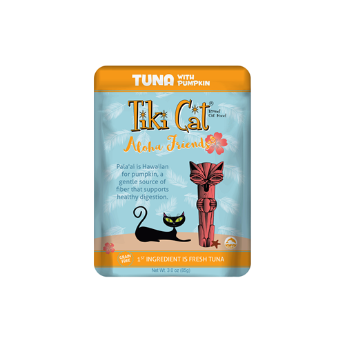 Tiki Cat Aloha Friends Tuna with Pumpkin Canned Cat Food