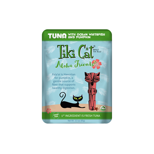 Tiki Cat Aloha Friends Tuna with Ocean Whitefish & Pumpkin Canned Cat Food