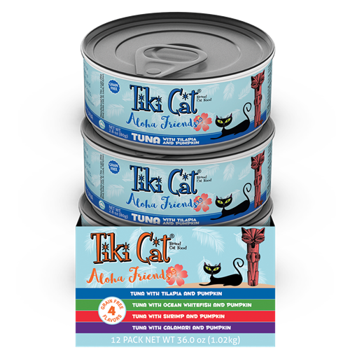 Tiki Cat Aloha Friends Variety Pack Canned Cat Food