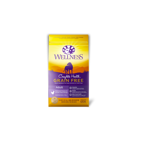 Wellness Complete Health Grain Free Adult Deboned Chicken & Chicken Meal Recipe Dog Food