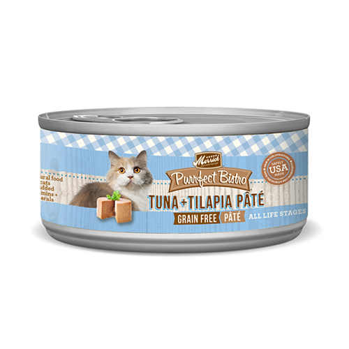 Merrick Purrfect Bistro Tuna & Tilapia Pate Cat Cans