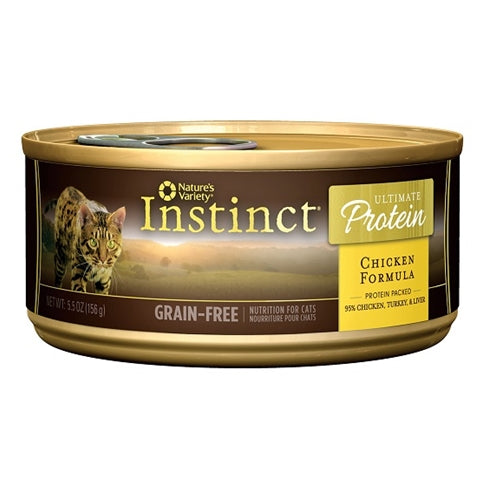 Nature's Variety Instinct Ultimate Protein Chicken Canned Cat Food