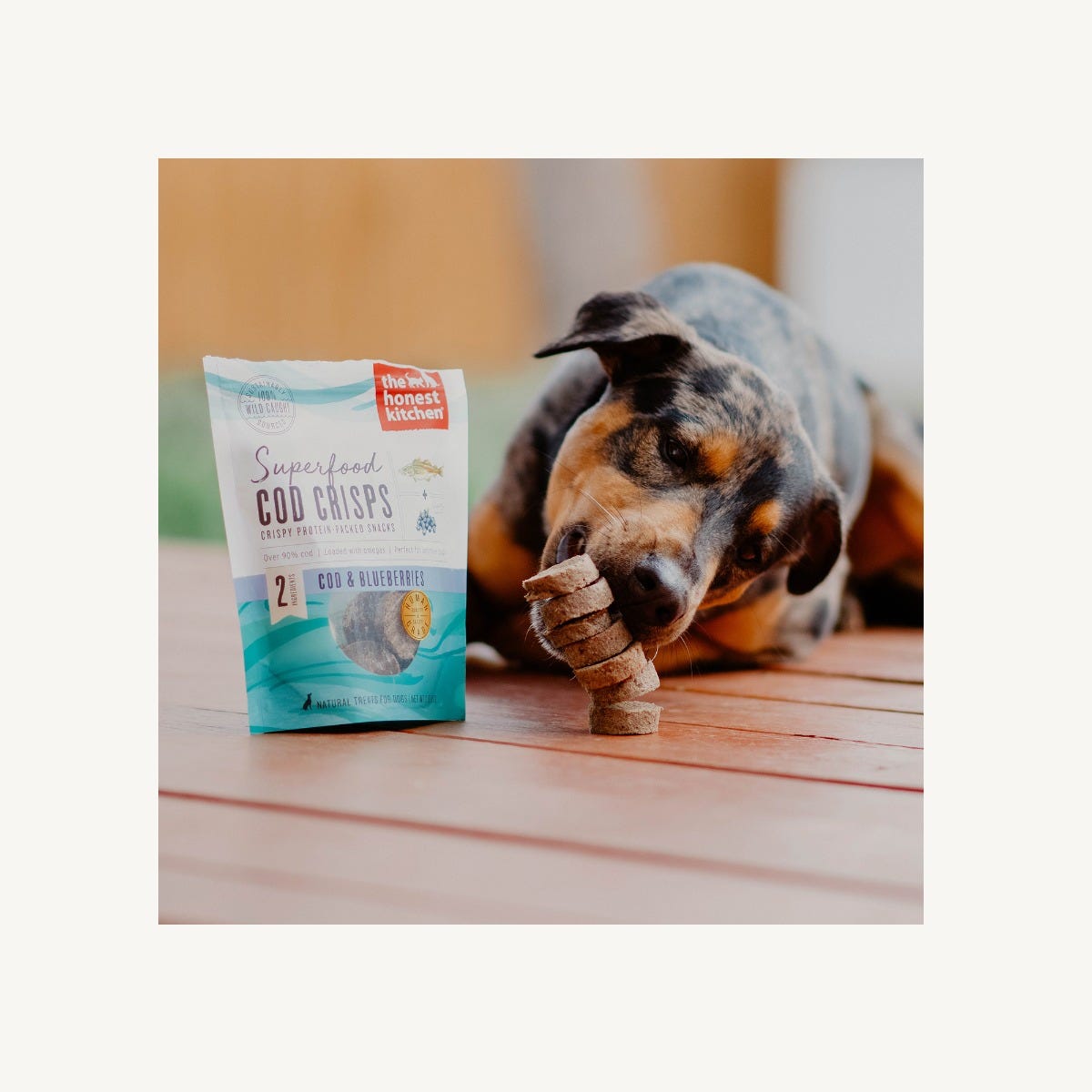 The Honest Kitchen Cod & Blueberry Superfood Cod Crisps Dog Food
