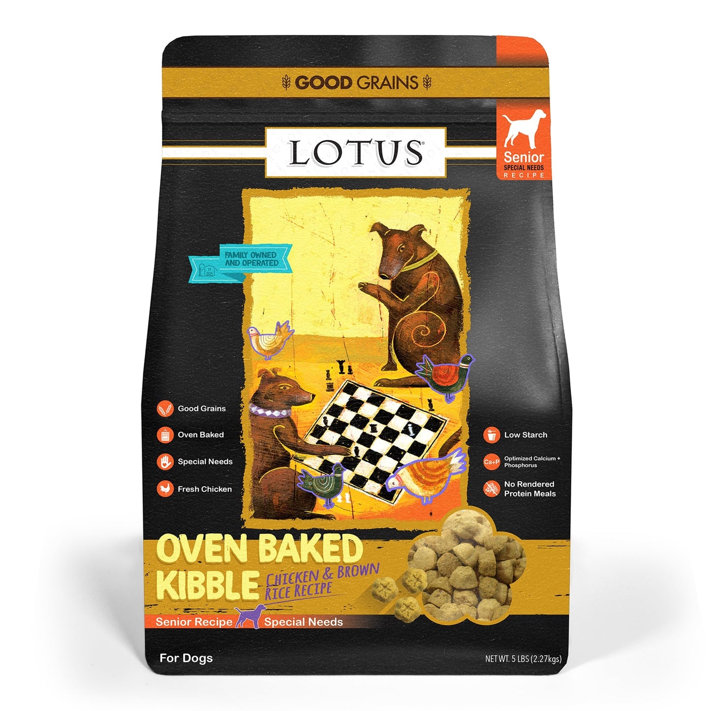 Lotus Oven Baked Chicken Recipe Senior Dog Kibble