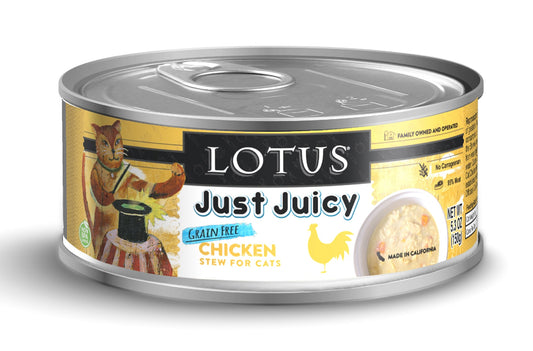 Lotus Cat Grain-Free Just Juicy Chicken Stew