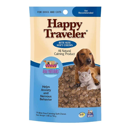 Ark Naturals Happy Traveler Soft Chews for Cats and Dogs
