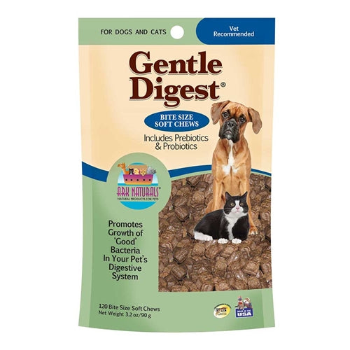 Ark Naturals Gentle Digest Soft Chews for Cats and Dog