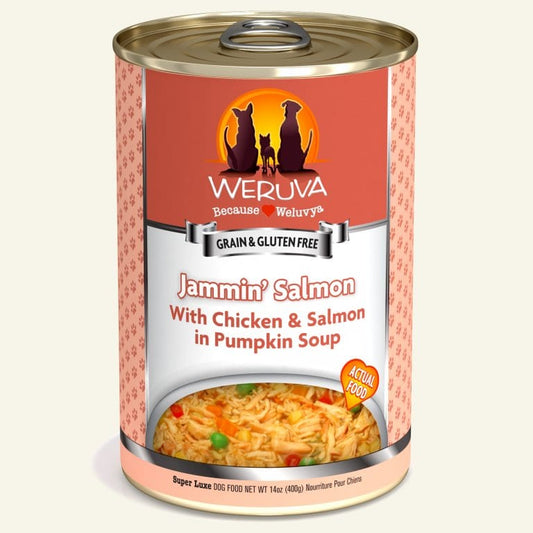 Weruva Jammin Salmon Dog Cans