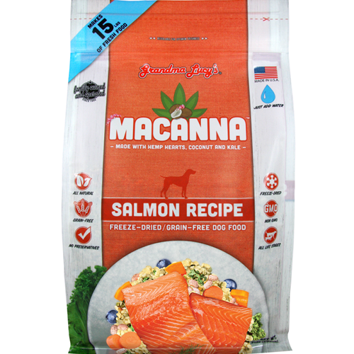 Grandma Lucy's Macanna Salmon Freeze-Dried Dog Food