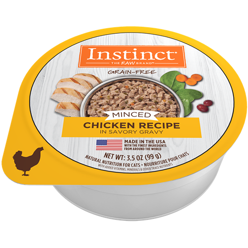 Nature's Variety Instinct Minced Chicken Recipe Canned Cat Food