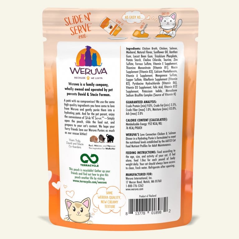 Weruva PATE Pouch Love Connection