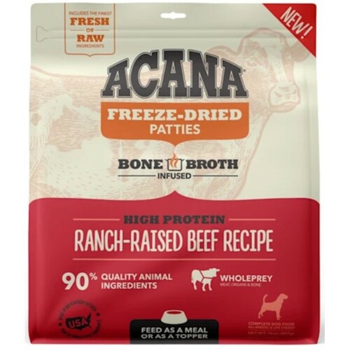 ACANA Ranch-Raised Beef Recipe Freeze Dried Dog Food