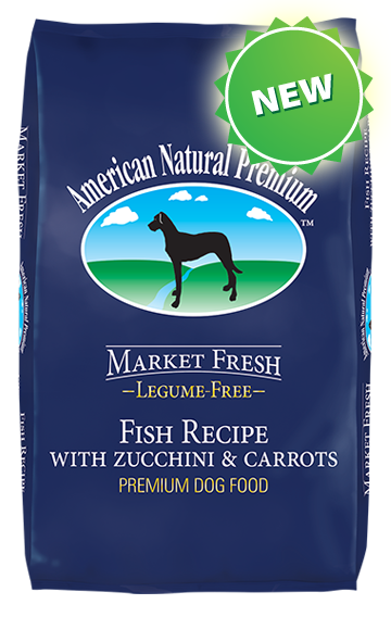 American Natural Premium Legume Free Fish Recipe with Zucchini and Carrots