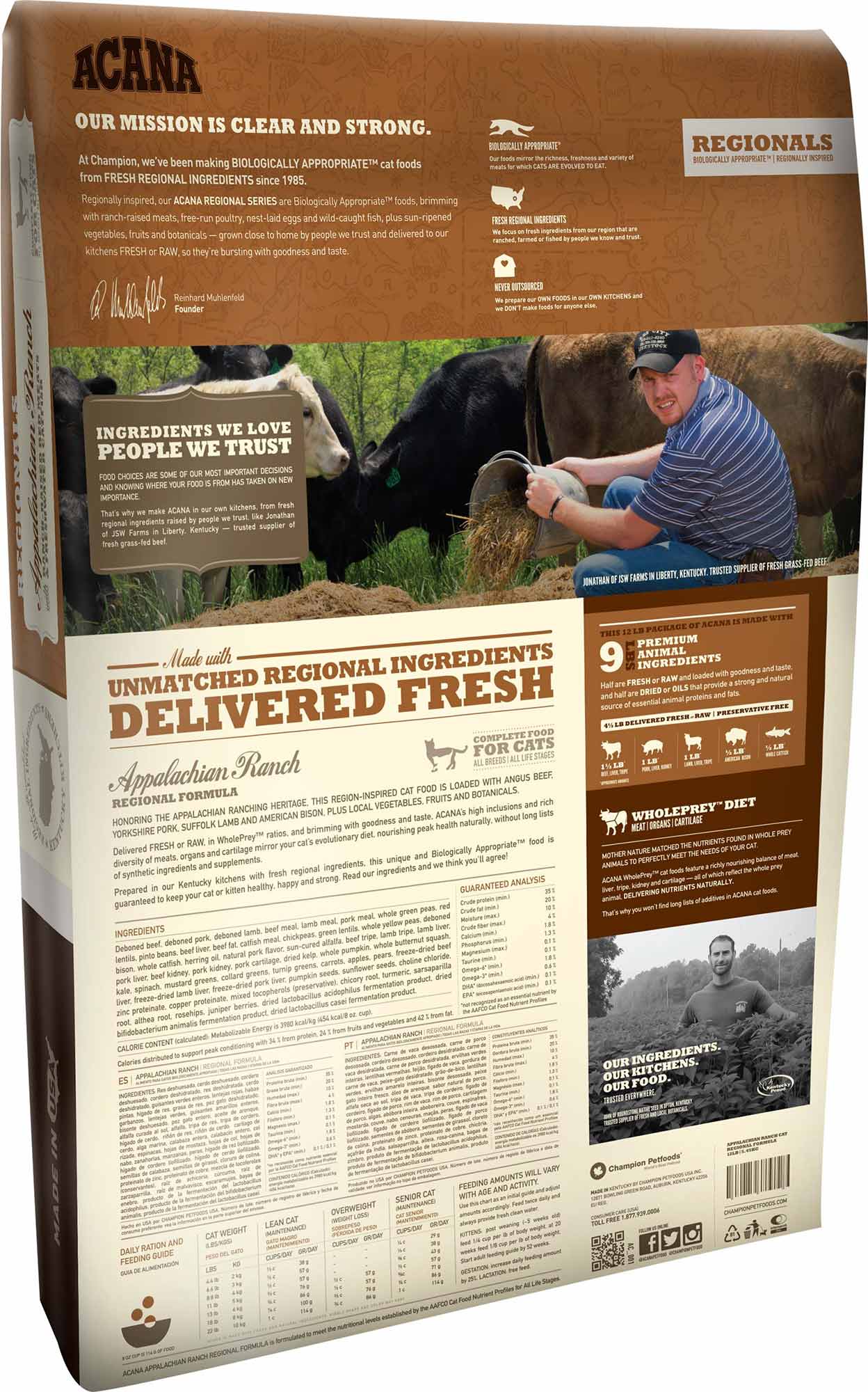 ACANA Appalachian Ranch Dry Cat Food