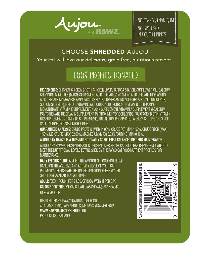 Aujou cat food Clearance