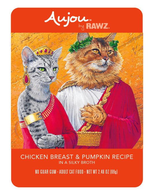 RAWZ Aujou Chicken Breast & Pumpkin Wet Cat Food